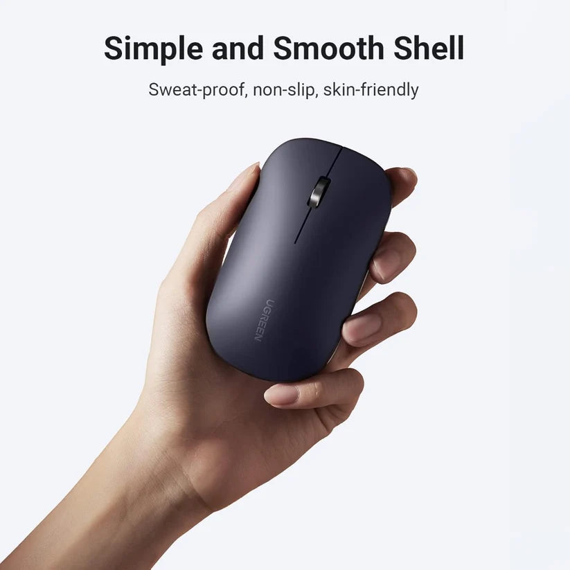 UGREEN Portable Wireless Mouse (Black)