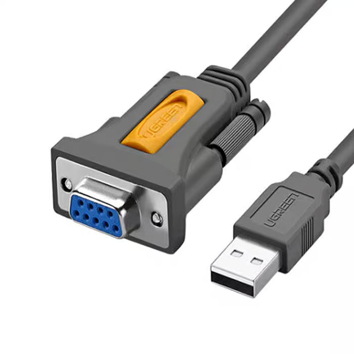 UGREEN 20201 - USB 2.0 to DB9 RS-232 Serial Female Adapter Cable 1.5m (New)