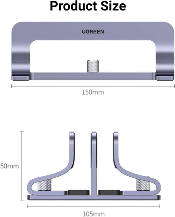 UGREEN 60643 Ergonomic Foldable Desktop Laptop Stand (New)
