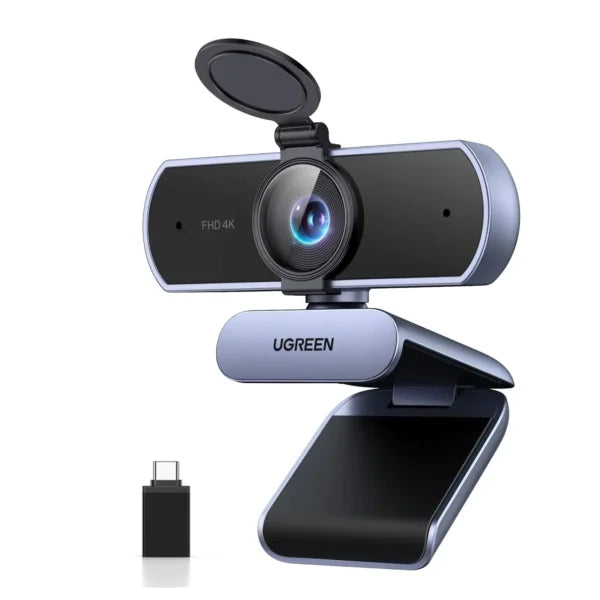 UGREEN 65381 4K Ultra HD 1080P 60FPS USB Webcam (New)