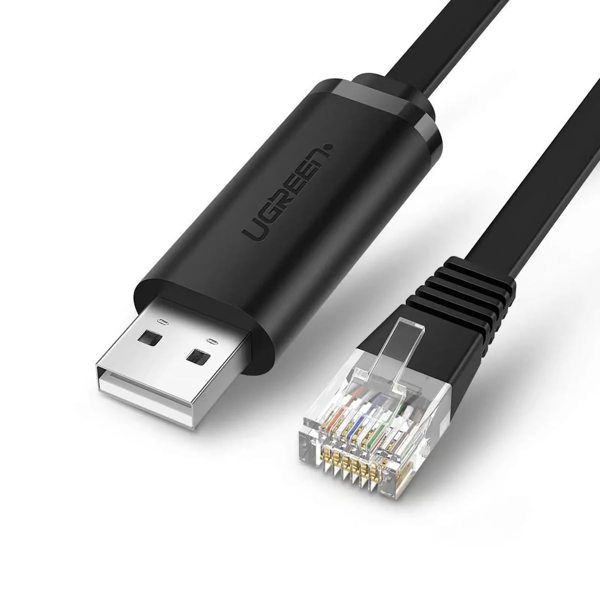 UGREEN USB to RJ45 Console Cable - FTDI Chip Rollover Serial Cord