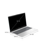 HP Laptop 15-FC0298AU | Ryzen 5 7430U | 8GB RAM | 512GB SSD, 15.6" FHD | Backlit KB, Windows 11, Silver