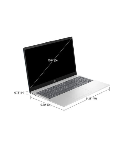 HP Laptop 15-FC0298AU | Ryzen 5 7430U | 8GB RAM | 512GB SSD, 15.6" FHD | Backlit KB, Windows 11, Silver