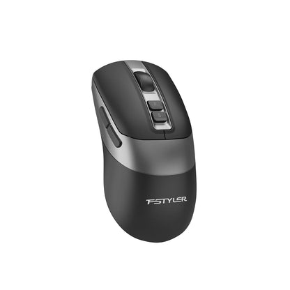 A4Tech Fstyler FB50CS Plus Dual-Mode Silent Wireless Rechargeable Mouse New