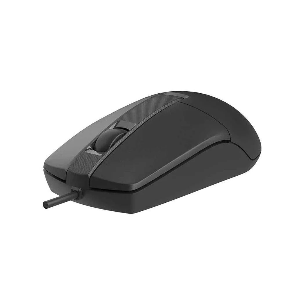 A4Tech OP-330S Wired Optical Mouse | Silent Clicks | USB Connectivity