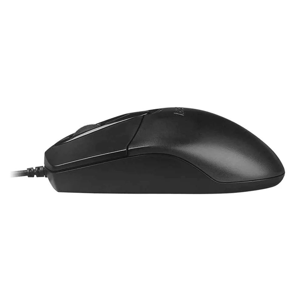 A4Tech OP-720S Wired Optical Mouse | Silent Clicks | USB Connectivity