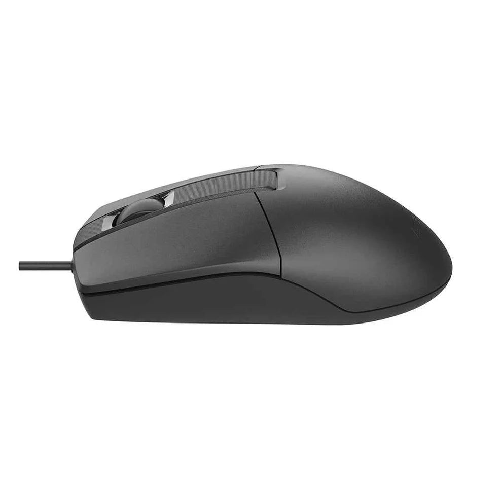 A4Tech OP-330S Wired Optical Mouse | Silent Clicks | USB Connectivity