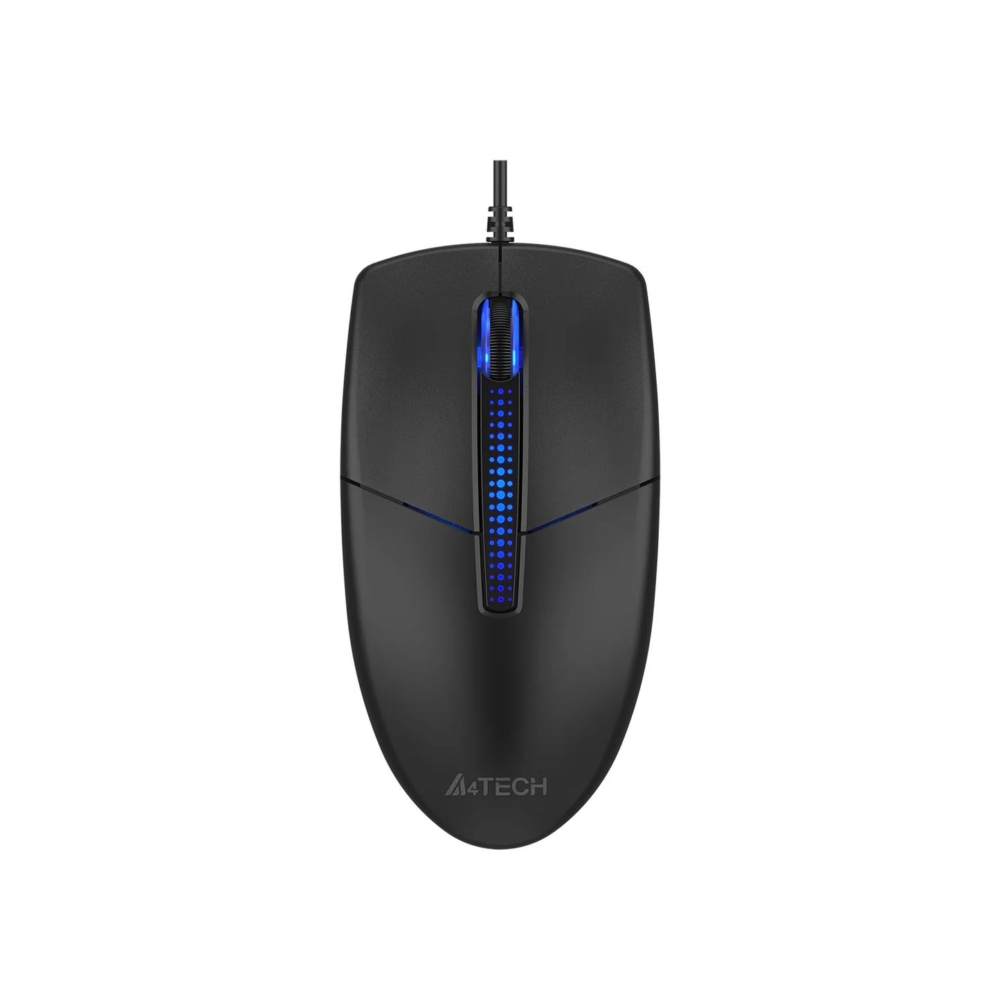 A4Tech N-530S Illuminated Backlit Wired Mouse New