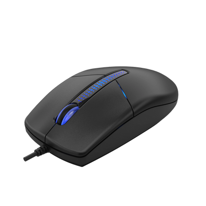 A4Tech N-530S Illuminated Backlit Wired Mouse New