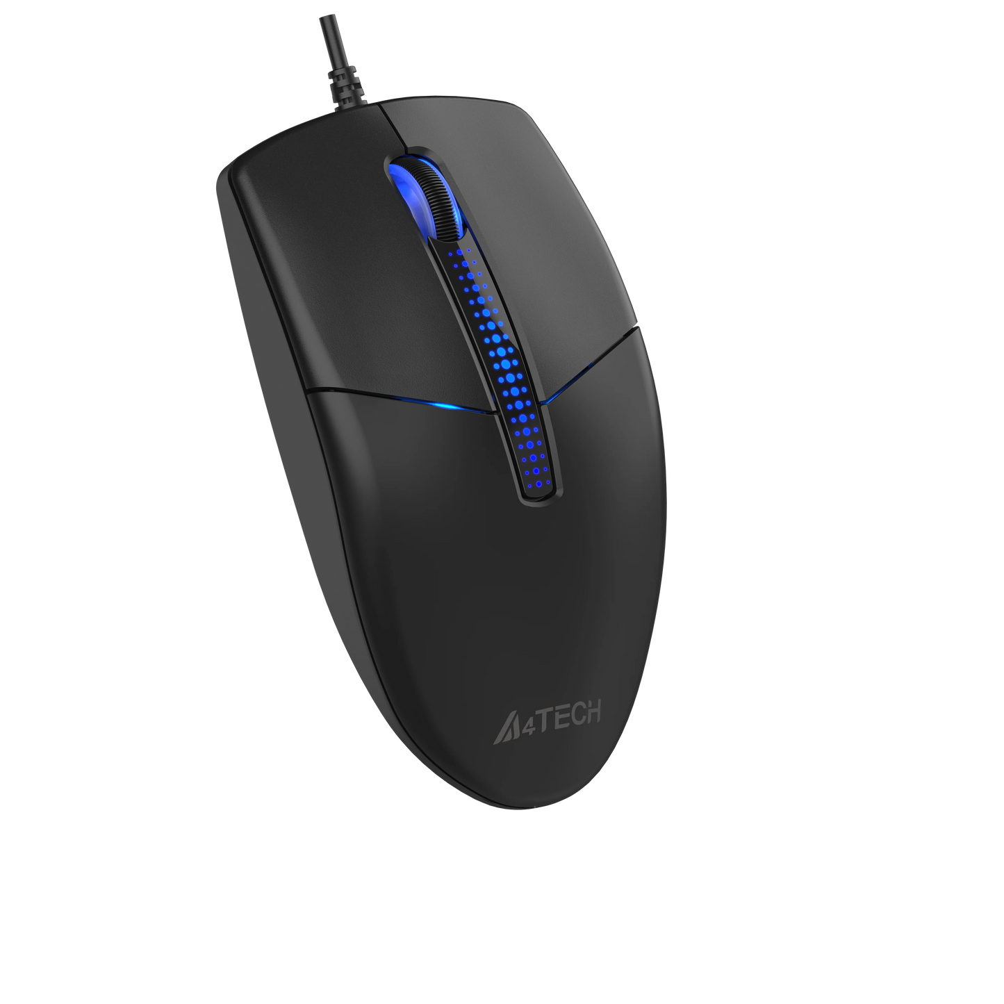 A4Tech N-530S Illuminated Backlit Wired Mouse New