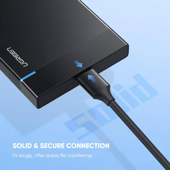 UGREEN 20103 USB-C to Micro USB-B 3.0 Cable - 5Gbps High-Speed 1M Black