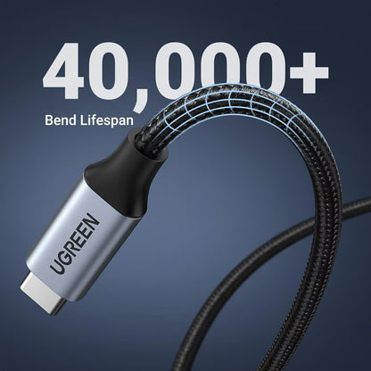 UGREEN 80810 USB-C 3.1 Extension Cable - 10Gbps 100W PD 0.5M
