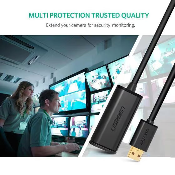 UGREEN 10321 - USB 2.0 Active Extension Cable 10m (Brand New)