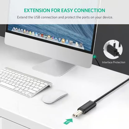 UGREEN 10321 - USB 2.0 Active Extension Cable 10m (Brand New)