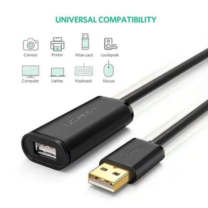 UGREEN 10321 - USB 2.0 Active Extension Cable 10m (Brand New)