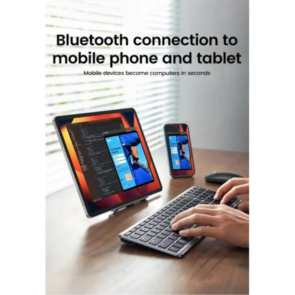 UGREEN 15258 Dual-Mode Ultra Slim Wireless Keyboard (New)