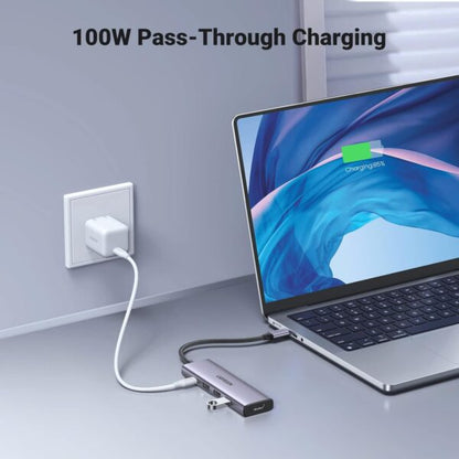 UGREEN 15596 5-in-1 USB-C Multifunction Hub Adapter (New)