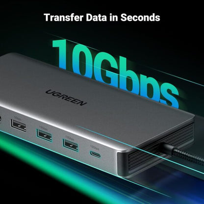 UGREEN 15978 13-in-1 Triple Display USB-C Docking Station (New)
