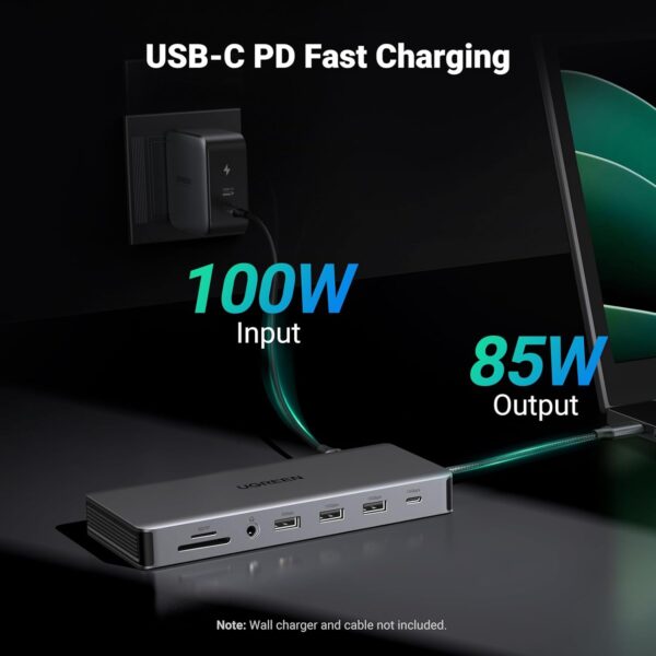 UGREEN 15978 13-in-1 Triple Display USB-C Docking Station (New)