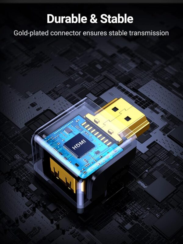 UGREEN 20110 Gold-Plated 4K HDMI Male to Female Adapter (New)
