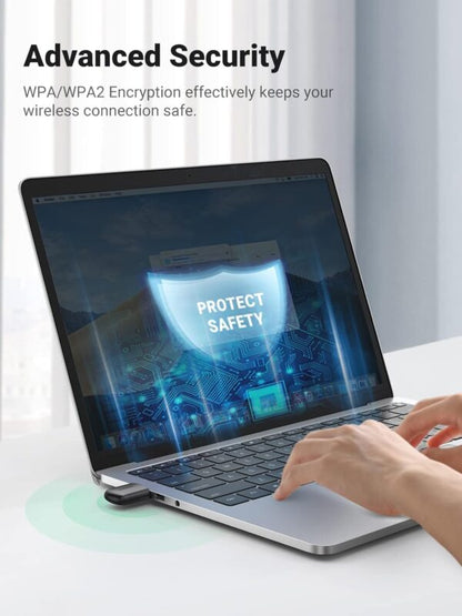 UGREEN 20204 AC650 Dual-Band Wireless USB Wi-Fi Adapter (New)