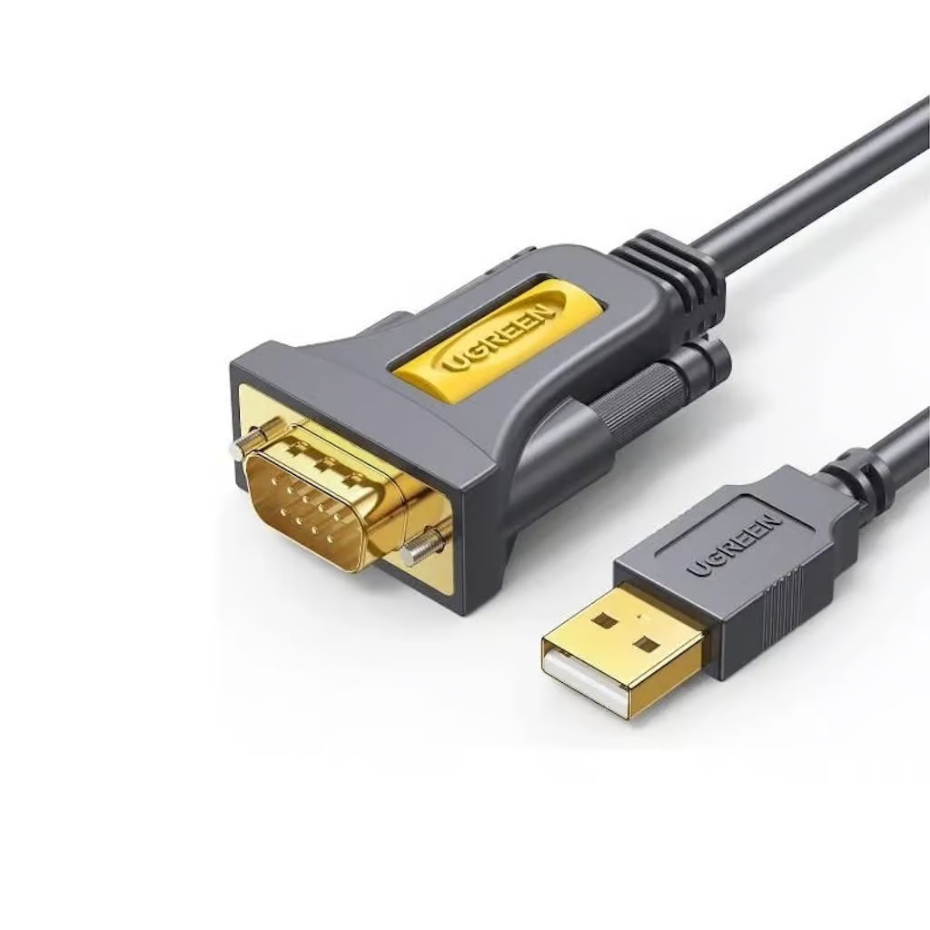 UGREEN 20222 - USB 2.0 to DB9 RS-232 Serial Male Adapter Cable 2m (New)