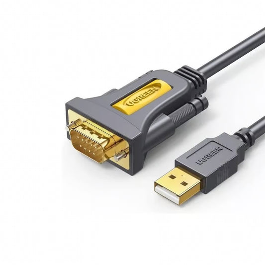 UGREEN 20222 - USB 2.0 to DB9 RS-232 Serial Male Adapter Cable 2m (New)