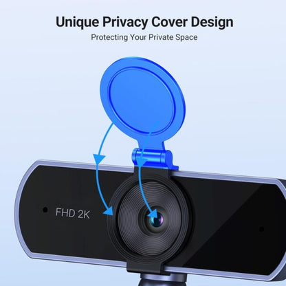 UGREEN 25442 CM717 2K 30FPS Full HD USB Webcam (New)