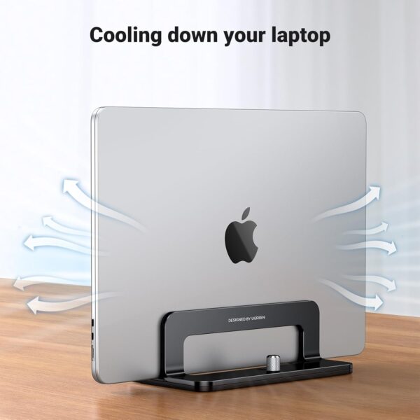 UGREEN 25706 Adjustable Aluminum Vertical Laptop Stand (New)