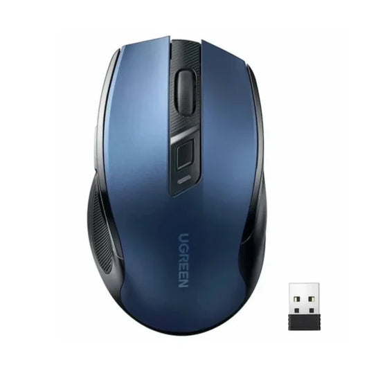 UGREEN 25752 Ergonomic Dual-Mode Wireless Mouse Blue (New)