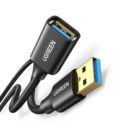 UGREEN 30127 USB 3.0 Extension Cable - 5Gbps High Speed Data Transfer 3m (New)