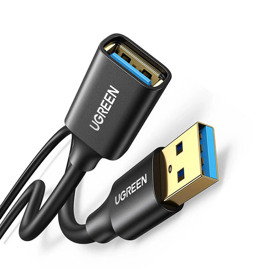 UGREEN 30127 USB 3.0 Extension Cable - 5Gbps High Speed Data Transfer 3m (New)