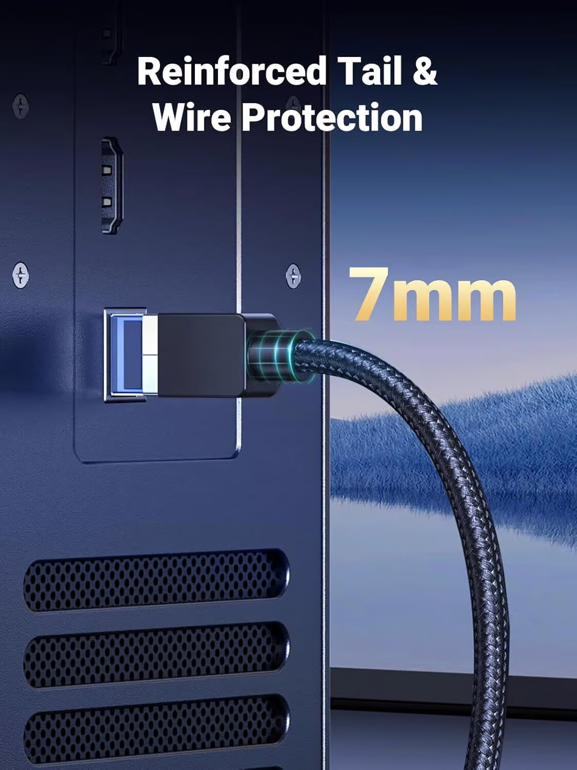 UGREEN 30795 - 10m Cat8 Shielded Braided Ethernet Cable (New)