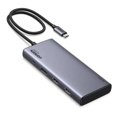 UGREEN 35625 8-in-1 Dual Display USB-C Docking Station (New)