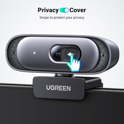UGREEN 35626 2K 30FPS USB Webcam Silver Edition (New)