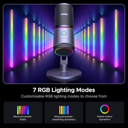 UGREEN 35629 RGB Cardioid USB Streaming Microphone (New)