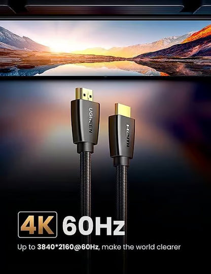 UGREEN 40416 - 15m 4K HDMI 2.0 Male to Male Cable with Braid (New)