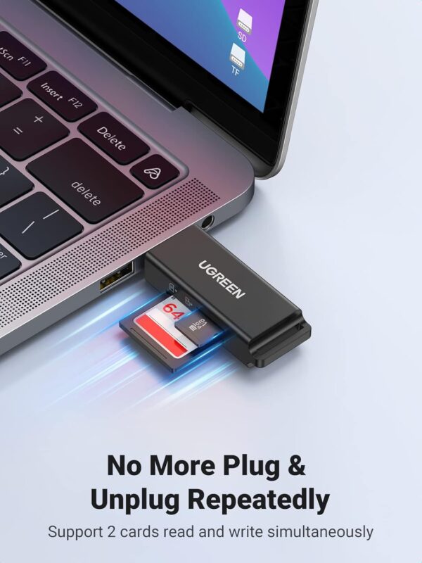 UGREEN 40752 USB 3.0 SD & TF Dual Card Reader (New)