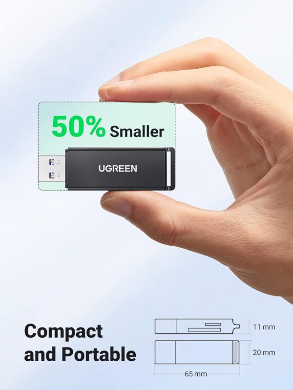 UGREEN 40752 USB 3.0 SD & TF Dual Card Reader (New)