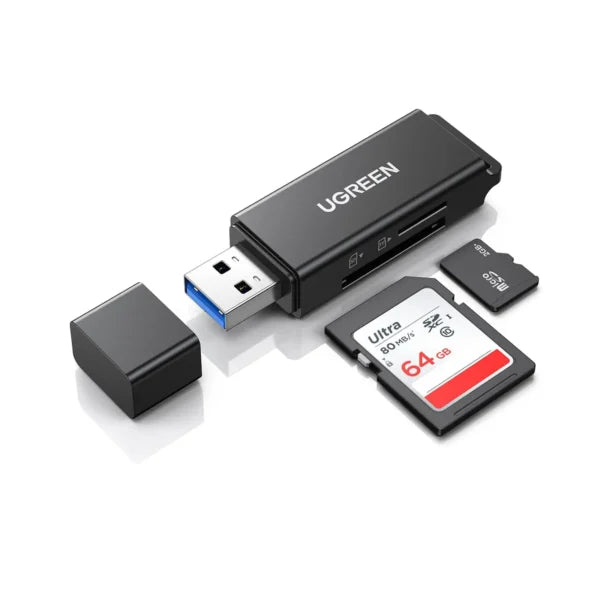 UGREEN 40752 USB 3.0 SD & TF Dual Card Reader (New)