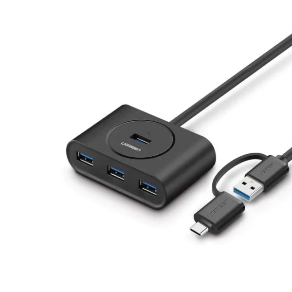 UGREEN 40850 USB 3.0 4-Port Hub with 1m Cable (New)