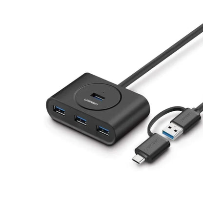 UGREEN 40850 USB 3.0 4-Port Hub with 1m Cable (New)