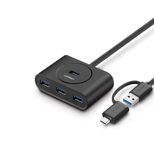 UGREEN 40850 USB 3.0 4-Port Hub with 1m Cable (New)