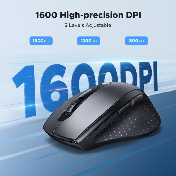 UGREEN 45012 Ergonomic 2.4GHz Wireless Mouse (New)