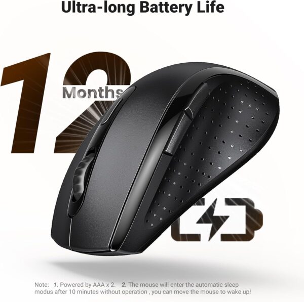 UGREEN 45012 Ergonomic 2.4GHz Wireless Mouse (New)