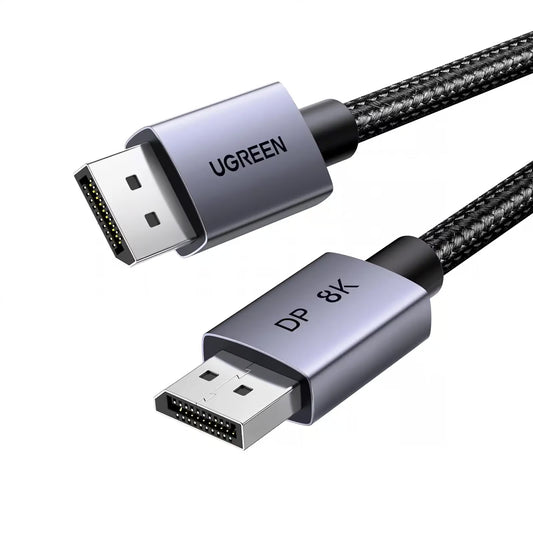 UGREEN 45039 DisplayPort 1.4 Cable - 8K@60Hz 32.4Gbps Braided (5m) (New)