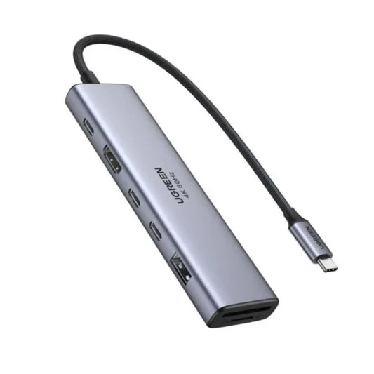 UGREEN 45521 7-in-1 USB-C Hub with 100W PD & SD/TF Readers (New)