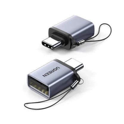 UGREEN 50283 Type-C to USB 3.0 A OTG Adapter with Lanyard (New)