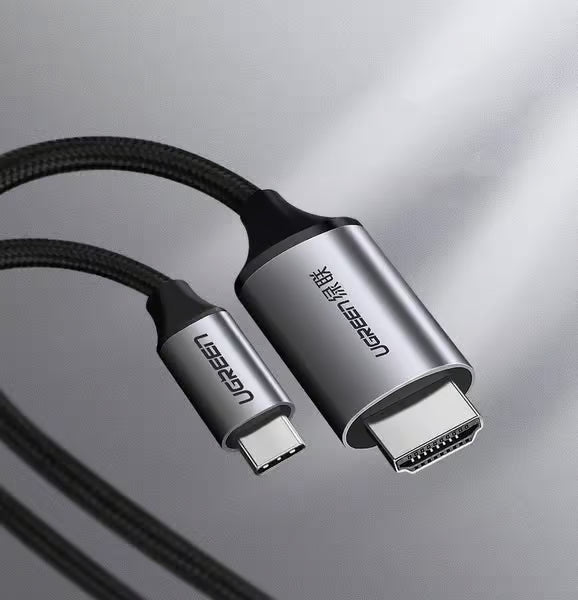 UGREEN 50570 - USB-C to HDMI Male to Male Cable 1.5m - Gray Black (New)