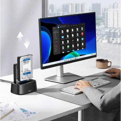 UGREEN 50857 USB 3.0 Dual-Bay SATA Hard Drive Cloner Dock EU (New)